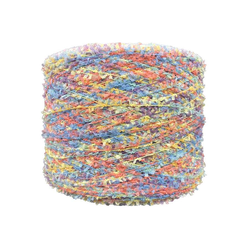 1/5,5 nm színes fémes ezüst lurex nylon poliészter kolbász fonal